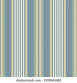 Stripe pattern seamless herringbone in green and gold. Textured vertical lines graphic for trousers, shirt, dress, skirt, other modern autumn winter everyday fashion fabric design.