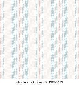 Stripe pattern for spring summer in blue, pink, beige, white. Seamless vertical wide textured pastel stripes background graphic for dress, shirt, blouse, pillow, other modern fashion textile print.