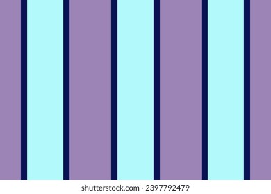 Stripe pattern texture of textile vertical fabric with a background lines vector seamless in blue and pastel colors.