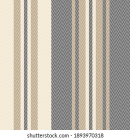 Stripe pattern textured graphic in gold, black, beige. Seamless herringbone dark retro background for blanket, duvet cover, or other modern autumn winter fashion or interior design.