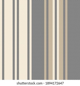 Stripe pattern textured vector in gold brown and beige. Herringbone seamless dark background graphic for blanket, throw, upholstery, pyjamas, or other modern autumn winter textile print.