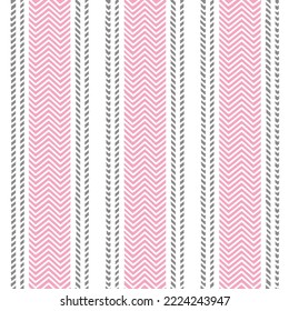 Stripe pattern vector, Provence weave striped seamless background, stitch linen stripes, picnic line fabric, table cloth, towel textile