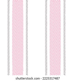 Stripe pattern vector, Provence weave striped seamless background, stitch linen stripes, picnic line fabric, table cloth, towel textile