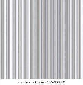 Stripe and rope seamless pattern with Black, Blue and White colors vertical parallel stripes.Vector stripe pattern abstract background.