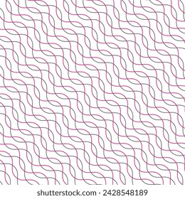 Stripe seamless line pattern background vector image