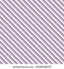Stripe seamless line pattern background vector image