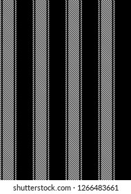 Stripe seamless pattern with black and white vertical parallel stripes.Vector background.