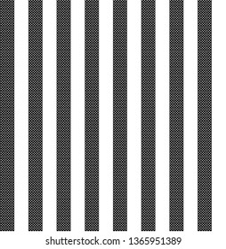 Stripe seamless pattern with Black and white colors vertical parallel stripes.Vector abstract background.
