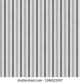 Stripe seamless pattern with Black and white colors vertical parallel stripes.Vector abstract background.