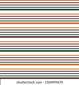 Stripe seamless pattern with black,red,white ,yellow and grey vertical parallel colors.Vector pattern stripe abstract background.Best Autumn trend colors.