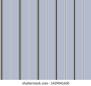 Stripe seamless pattern with Blue, Navy blue and white colors vertical parallel stripes.Vector abstract background.