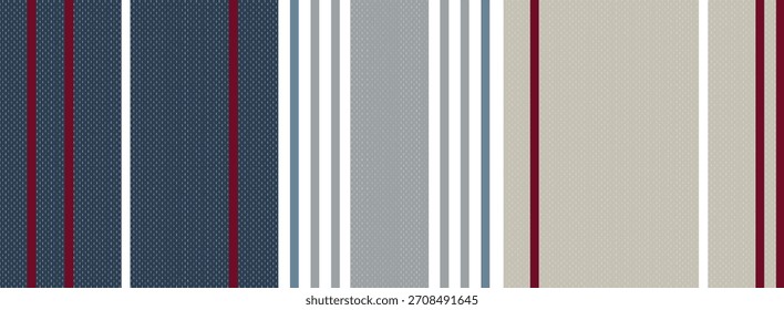 Streifen nahtloses Muster mit blauen Ton Farben vertikalen parallelen Streifen.Vektor abstrakten Hintergrund.