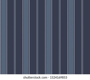 Stripe seamless pattern with Blue and White colors vertical parallel stripes.Vector abstract background.