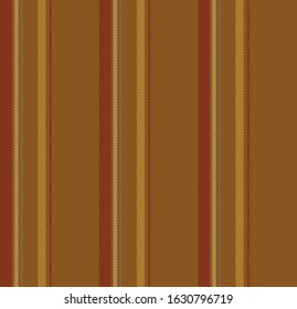 Stripe seamless pattern with Brown, Red, Yellow and Grey colors vertical parallel stripes.Vector abstract background.