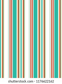 Stripe seamless pattern with colorful colors vertical parallel stripe.Vector stripe abstract background.