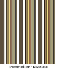 Stripe seamless pattern with Colorful colors vertical parallel stripes.Vector abstract background.