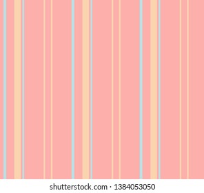Stripe seamless pattern with colorful colors vertical parallel stripes.Vector abstract background.Summer concept.