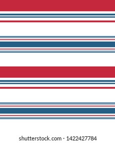 Stripe seamless pattern with colorful colors horizontal parallel stripes.Vector abstract background.