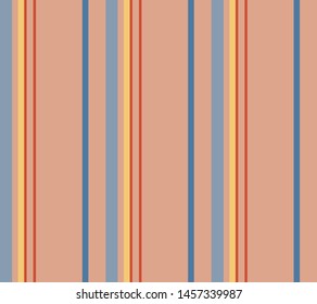 Stripe seamless pattern with colorful colors vertical parallel stripes.Vector abstract background.Summer multi colors concept.