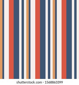 Stripe seamless pattern with colorful colors parallel stripes.Vector illustration.EPS 10