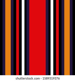 Stripe seamless pattern with colorful colors parallel stripes.Vector illustration.EPS 10