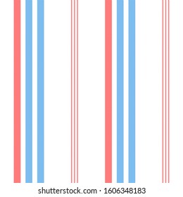 Stripe seamless pattern with colorful colors parallel stripes.