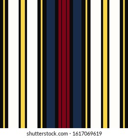 Stripe seamless pattern with colorful colors parallel stripes. Vector illustration EPS 10