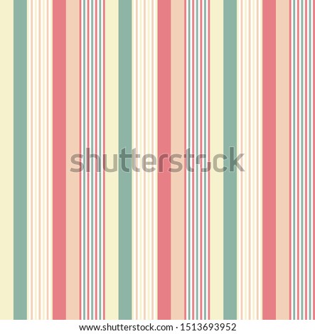 Stripe seamless pattern with colorful colors vertical parallel stripes.Vector stripe pattern abstract background.