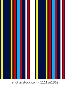 Stripe seamless pattern with colorful  vertical parallel stripe. abstract background. Design for textile, fashion design, background, backdrop, wallpaper, fabric.