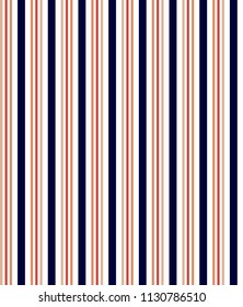 Stripe seamless pattern with colorful vertical parallel colors.Vector stripes abstract background.