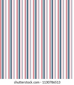 Stripe seamless pattern with colorful vertical parallel stripe.Vector abstract background. 