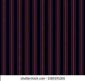 Stripe seamless pattern with Navy blue, Red and white colors vertical parallel stripes.Vector abstract background.