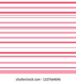 Stripe seamless pattern pink lines design for fabric, textile, fashion design, pillow case, gift wrapping paper; wallpaper etc. Vertical stripe abstract background vector.