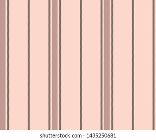 Stripe seamless pattern with pink and maroon colors vertical parallel stripes.Vector abstract background.
