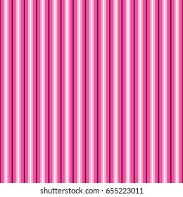 Stripe seamless pattern pink and white colors background vector.