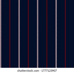 Stripe seamless pattern with red, navy blue and white vertical parallel stripe.vector abstract background.