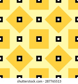 Stripe Seamless Pattern with Rhombus Structure. Vector Background or Texture