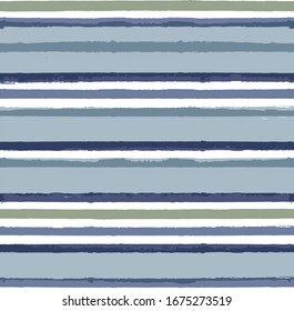 stripe seamless pattern. watercolor stripes, texture for . vector paint lines, brush strokes, geometric background.