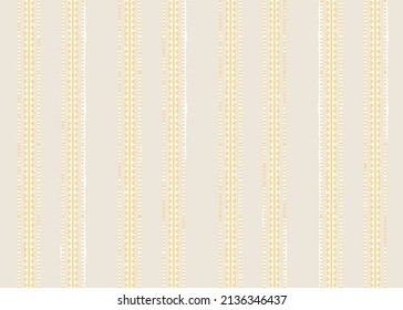 Patrón sin inconvenientes de franjas paralelas verticales de colores amarillos y blancos.Ilustración vectorial.Bandas alternas monocromáticas Patrón sin inconvenientes