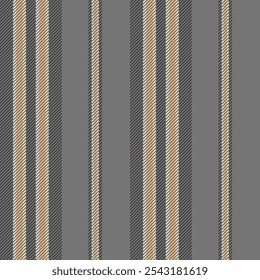 Patrón abstracto de repetición sin fisuras de rayas. Esta es una Ilustración vectorial de rayas blancas sin costura gris crema. Diseño para decorativo, Fondo de pantalla, camisas, ropa, manteles, envoltura, textil, tela, textura