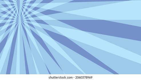 Stripe spotlight sunburst. Vector illustration