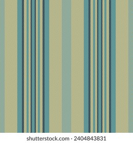 Stripe textile background of vertical fabric texture with a seamless pattern vector lines in pastel and amber colors.