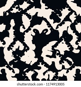 Stripe texture pattern. Black white japanese watercolor seamless print. Organic shibori vector tie dye background. Japan rustic batik fabric. Traditional modern abstract tile. Psychedelic folk design.