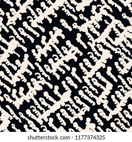Stripe texture pattern. Black white japanese watercolor seamless print. Organic shibori vector tie dye background. Japan rustic batik fabric. Traditional modern abstract tile. Psychedelic folk design.
