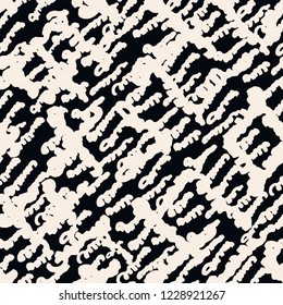 Stripe texture pattern. Black white japanese watercolor seamless print. Organic shibori vector tie dye background. Japan rustic batik fabric. Traditional modern abstract tile. Psychedelic folk design.