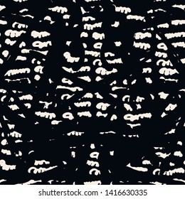 Stripe texture pattern. Black white japanese watercolor seamless print. Organic shibori vector  background. Japan rustic batik fabric. Traditional modern abstract tile. Psychedelic folk design.