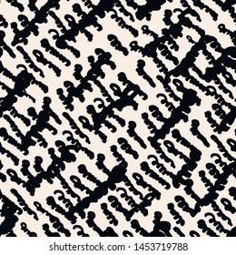 Stripe texture pattern. Black white japanese watercolor seamless print. Organic shibori vector tie dye background. Japan rustic batik fabric. Traditional modern abstract tile. Psychedelic folk design.