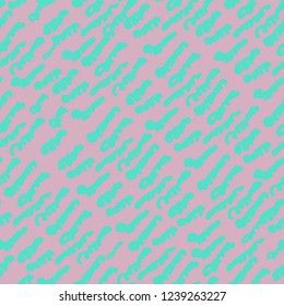 Stripe texture pattern. Green pink japanese watercolor seamless print. Organic shibori vector tie dye background. Japan rustic batik fabric. Traditional modern abstract tile. Psychedelic folk design.
