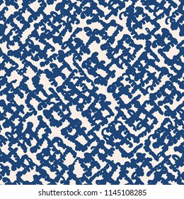 Stripe texture pattern. Indigo japanese watercolor seamless print. Organic shibori vector tie dye background. Japan rustic batik fabric. Traditional modern abstract tile. Psychedelic folk design.