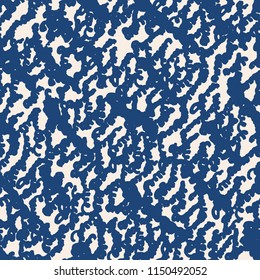 Stripe texture pattern. Indigo japanese watercolor seamless print. Organic shibori vector tie dye background. Japan rustic batik fabric. Traditional modern abstract tile. Psychedelic folk design.
